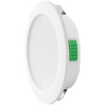 UltraLux МЕБЕЛНА led ЛУНА ЗА ВГРАЖДАНЕ, КРЪГ, 4w, 3000k/4000k/6500k, 12v dc, ip44, (ml124cct)