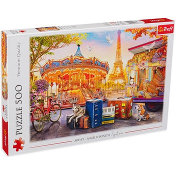 Trefl Пъзел Trefl от 500 части - Париж (37426)