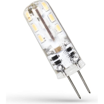 Spectrumled LED G4 COLUMN 12V 1,5W SILICON Studená bílá