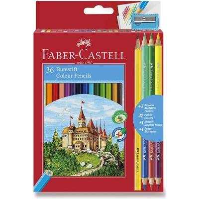 Faber-Castell pastelky 36 barev + 6 barev 110336