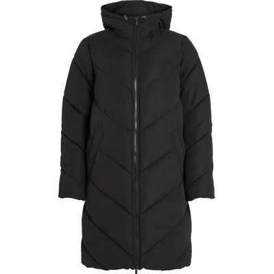 VILA Зимно палто 'Rust' черно, размер 40