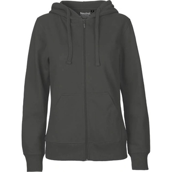 Neutral НЕУТРАЛНО O 83301 / Дамски суичър от органичен памук - тъмнокафяв L (778331b6403)