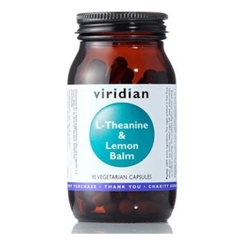 Viridian L-Theanine a Lemon Balm 90 kapsúl