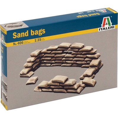Italeri Model Kit doplňky 0406 SANDBAGS 33-0406 1:35