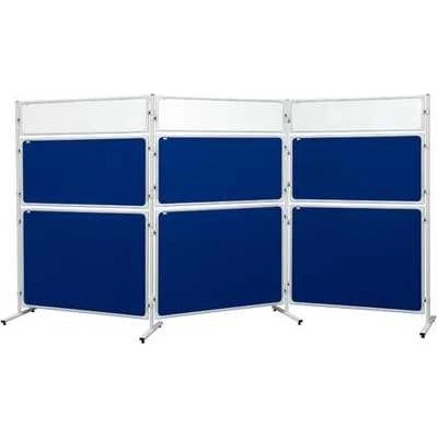 B2B Partner Oboustranná textilní tabule pro paravany TM, 1200 x 900 mm