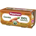PLASMON Зеленчуково пюре Plasmon - Моркови, 2 х 80 g (3385) - ozone