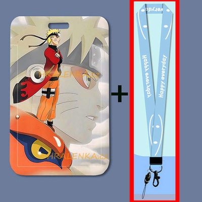 Šňůrka na krk 23482 s cedulkou na ID karty Naruto