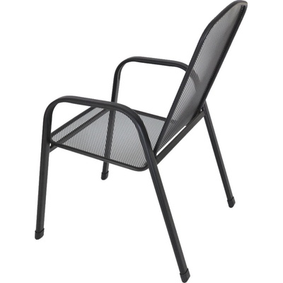 ROJAPLAST Stohovatelná zahradní židle SAVOY, kovová – Zboží Mobilmania