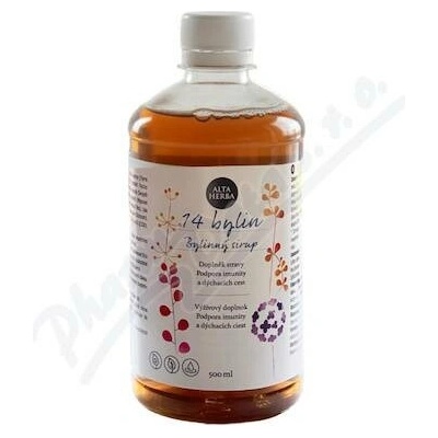 Organis Sirup ze 14 bylin obrana organismu 500 ml