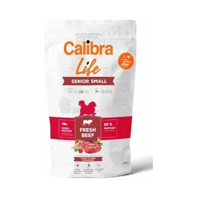 Calibra Dog Life Senior Small Fresh Beef 50 x 100 g