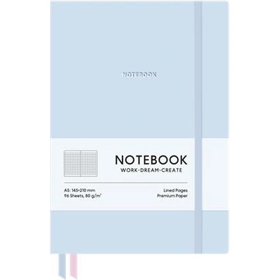 Shkolyaryk Publishing House Тетрадка, A5, карирана, 96 страници, мека подвързия, SHKOLYARYK "Genius", Blue A5-7113K (A5-7113K)