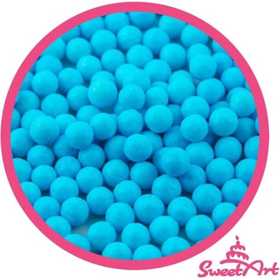 SweetArt cukrové perly nebesky modré 7 mm 80 g