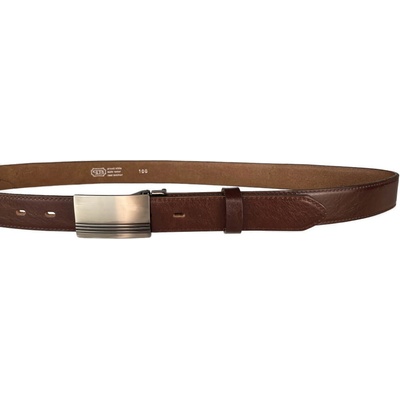 Penny Belts pánský kožený opasek 30-020-2PS-506 hnědý