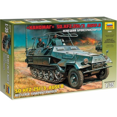 Zvezda Model Kit military 3604 Sd.Kfz.Ausf.B Radio Car CF 32-251:3 36041:35