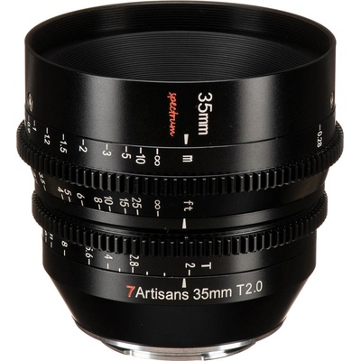 7Artisans SPECTRUM 35 mm T2.0 Full Frame Cine Sony E-mount C401B