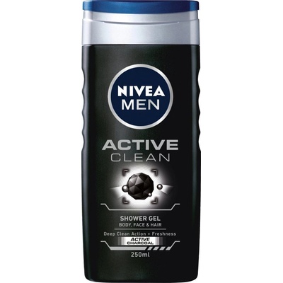 Nivea Men Active Clean sprchový gel 250 ml – Zbozi.Blesk.cz