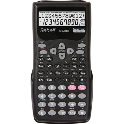 Научен калкулатор Rebell SC2040 Черен (1214030-08)