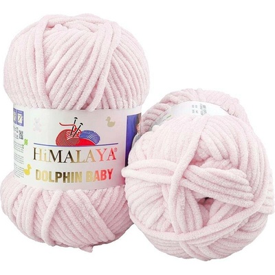 Himalaya příze Dolphin Baby 80303/2 Pastelově růžová - bledá
