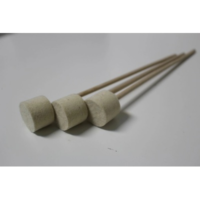 G&W Palička s plstěnou hlavičkou válec 15x20mm – Zboží Dáma