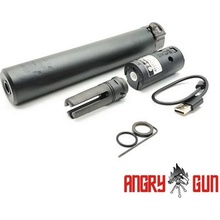 Angry Gun nasvětlovací tlumič QD SOCOM762 s ražením 14 mm Černá