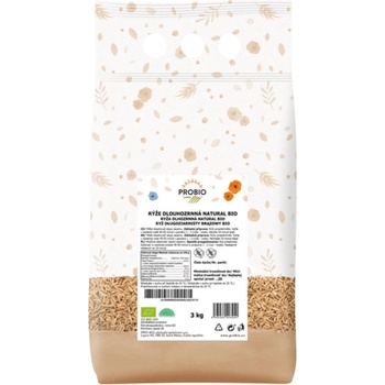 BIOHARMONIE Ryža dlhozrnná natural 3 kg