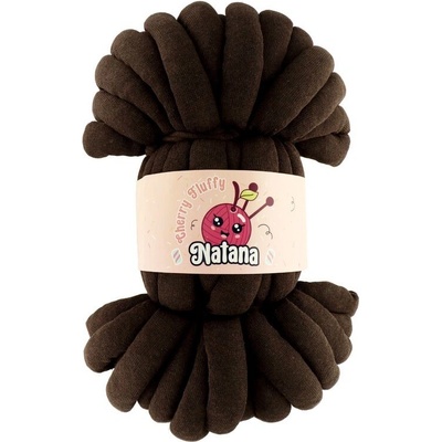 Natana Cherry Fluffy 20 tmavá hnedá