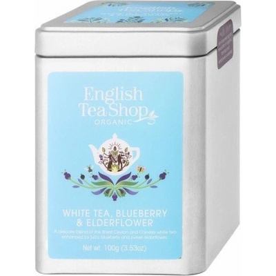 English Tea Shop Bílý čaj Borůvka Bezinka 100 g