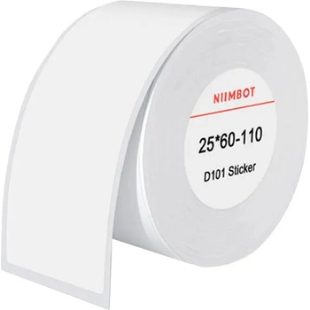 Niimbot Термоетикети Niimbot, 25x60mm, 110бр. , бели (T25*60-110WHITE)