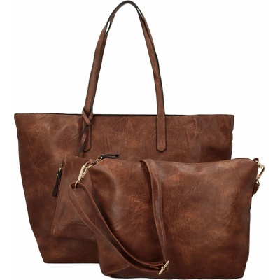 Paolo bags Yema hnědá