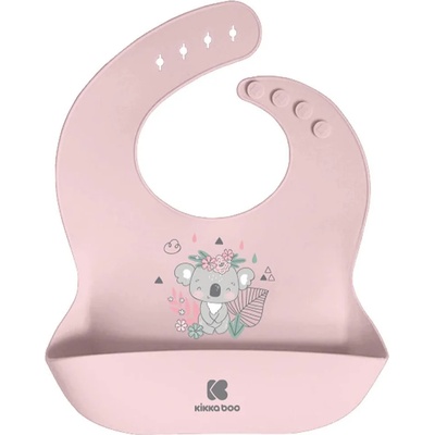 KikkaBoo Лигавник силиконов Savanna Friends Pink (31303030025)