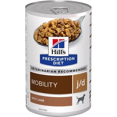 Hill's Prescription Diet J/D Starostlivosť o kĺby konzerva pre psov 370 g