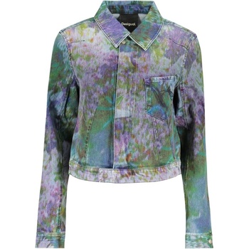 DESIGUAL Дънково яке за жени desigual, Размер l, Цвят Синьо (26swed09_bl5053)
