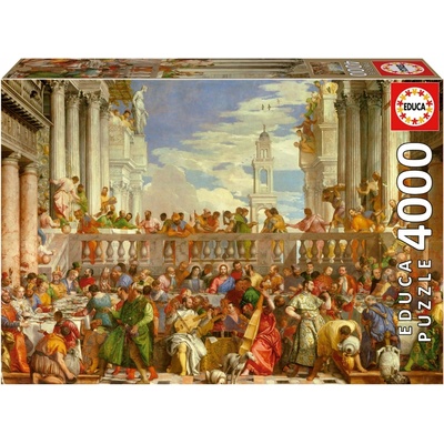 Educa Пъзел Educa - Сватбата в Кана, 4000 части (EDU19949)