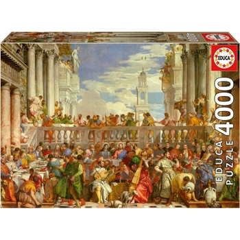 Educa Пъзел Educa - Сватбата в Кана, 4000 части (EDU19949)