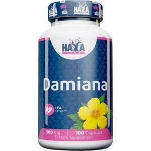 Haya Labs Damiana Leaf Extract 500 mg [100 капсули]