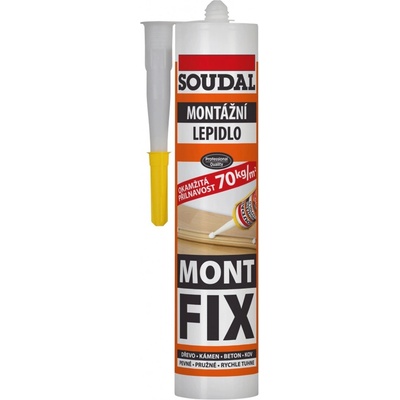 SOUDAL MONT-FIX montážní lepidlo 300g bielé