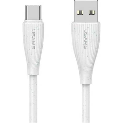 Usams SJ714USB02 Green Series SJ714 dátový USB – Type-C, 100cm bílý