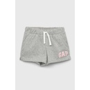 GAP dětské kraťasy šedá s potiskem