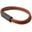 4smarts USB-C Charging Wristband - кабел тип гривна за устройства с USB-C (кафяв) (размер L)