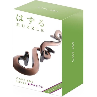 Hanayama Метален логически пъзел Hanayama - Cast Puzzle S&S Huzzle (515032)