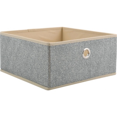 MSV prodyšný zásuvkový box šedý polypropylen 26,5 x 26,5 x 13 cm 647MSV