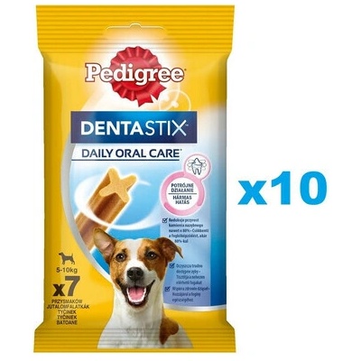 PEDIGREE DentaStix malé plemená zubná maškrta pre psov 70 ks 10 x 110 g