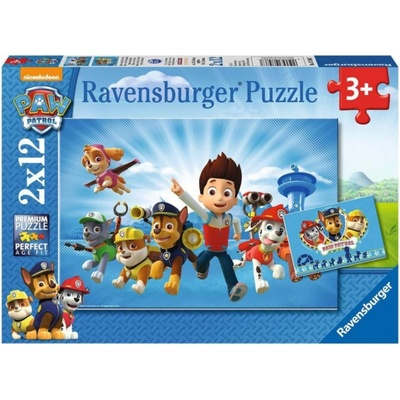 Ravensburger Labková patrola 2 x 12 dielov