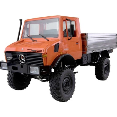 Amewi 22630 Unimog Advanced orange elektrický RC model nákladného automobilu RtR 1:12