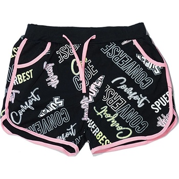 Kugo dívčí šortky černé TM6211