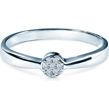 SAVICKI Годежен пръстен Savicki: бяло злато, диаманти