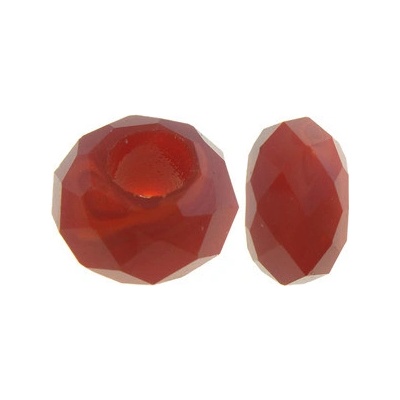 Šperky4U Skleněný navlékací korálek Rondelle RD0024