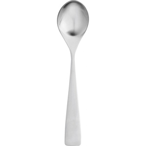 Stelton Лъжичка за кафе MAYA 12 cm, комплект от 6 бр. , сребърен, неръждаема стомана, Stelton (SN11302)