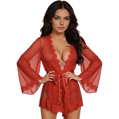 Medvídárek Noční župan H098 červená – Zbozi.Blesk.cz