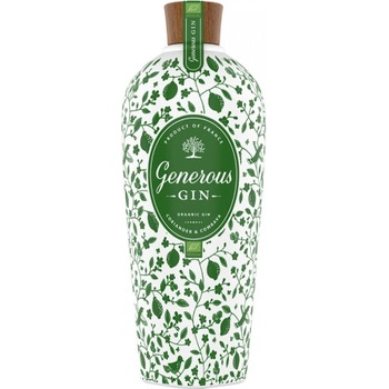 Generous Organic BIO Gin 44% 0,7 l (čistá fľaša)